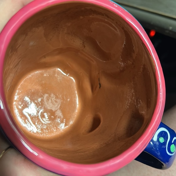 Terra cotta Taza Panchito mug hand painted - Picture 4 of 5